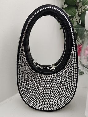 Coperni Swipe Mini embellished shoulder bag